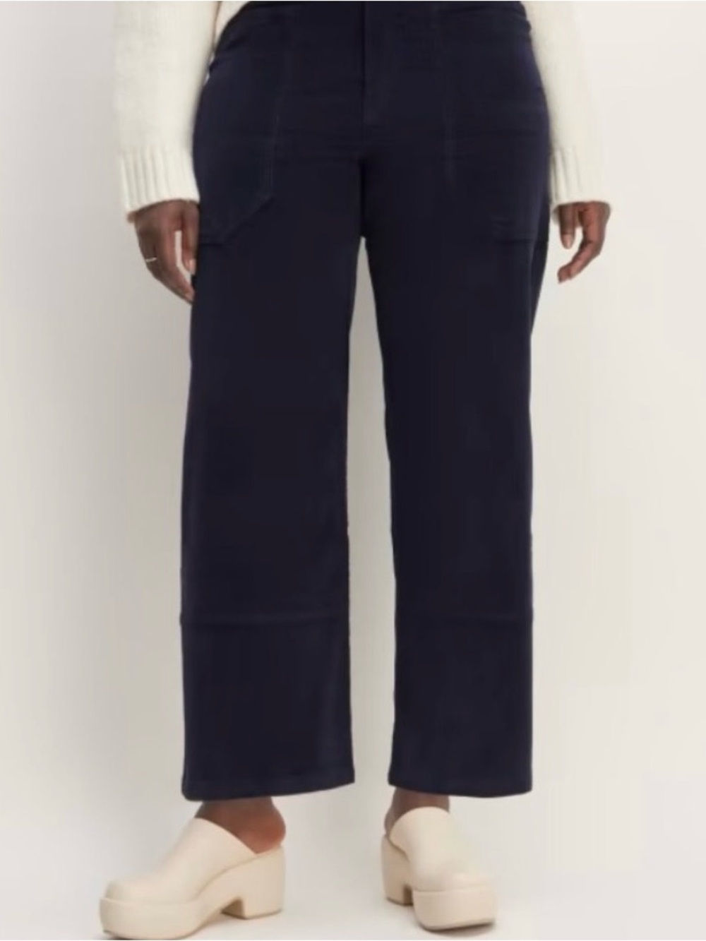 Everlane The Corduroy Gardener Pant - Navy Size 8